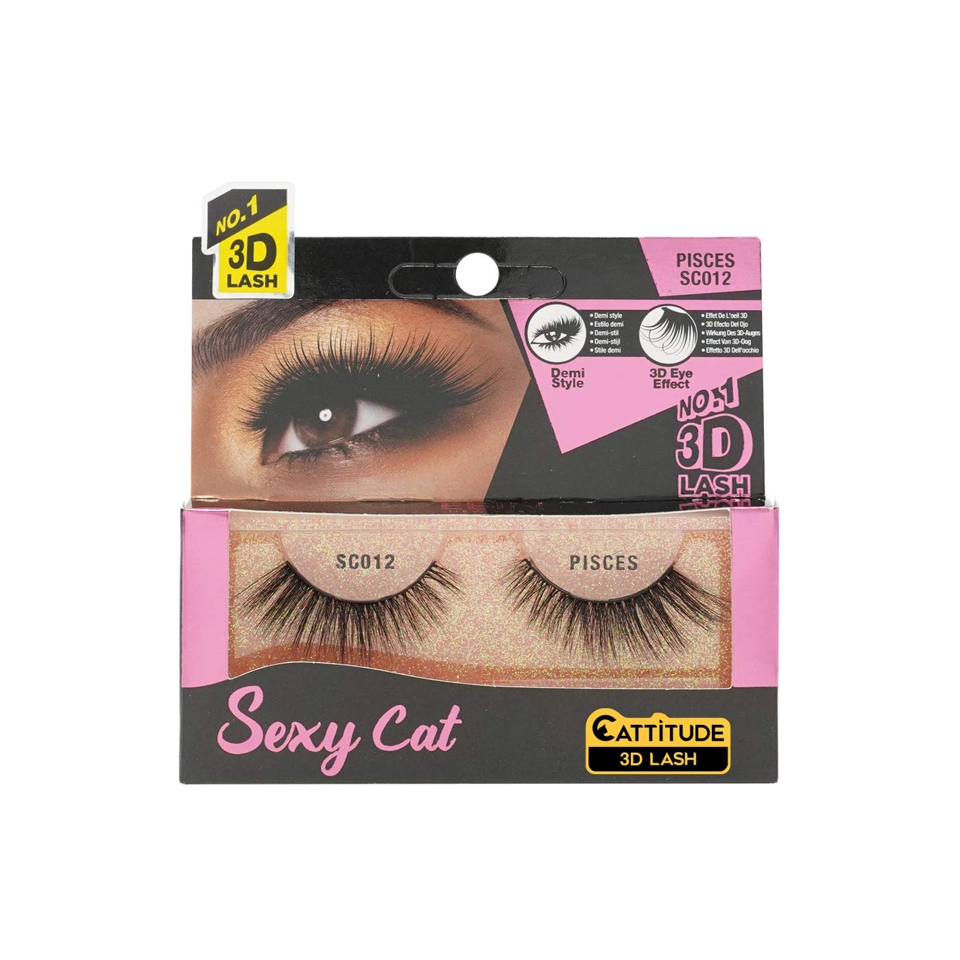 Pisces - Sexy Cat 3D Lashes SC012